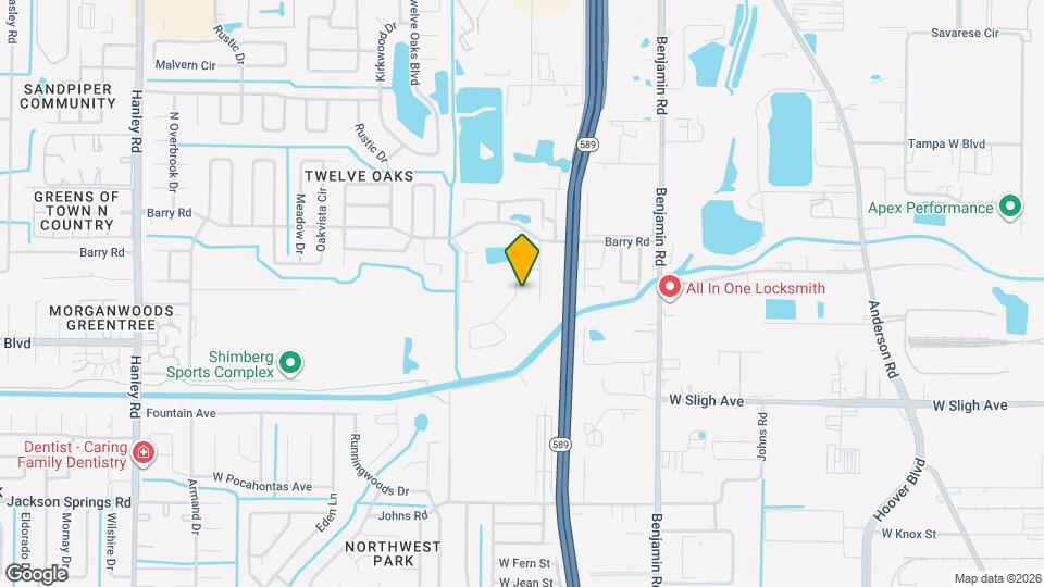 6032 Lanshire Dr Map and Location Details