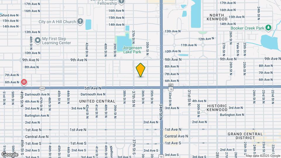 3601 6th Ave N Map and Location Details