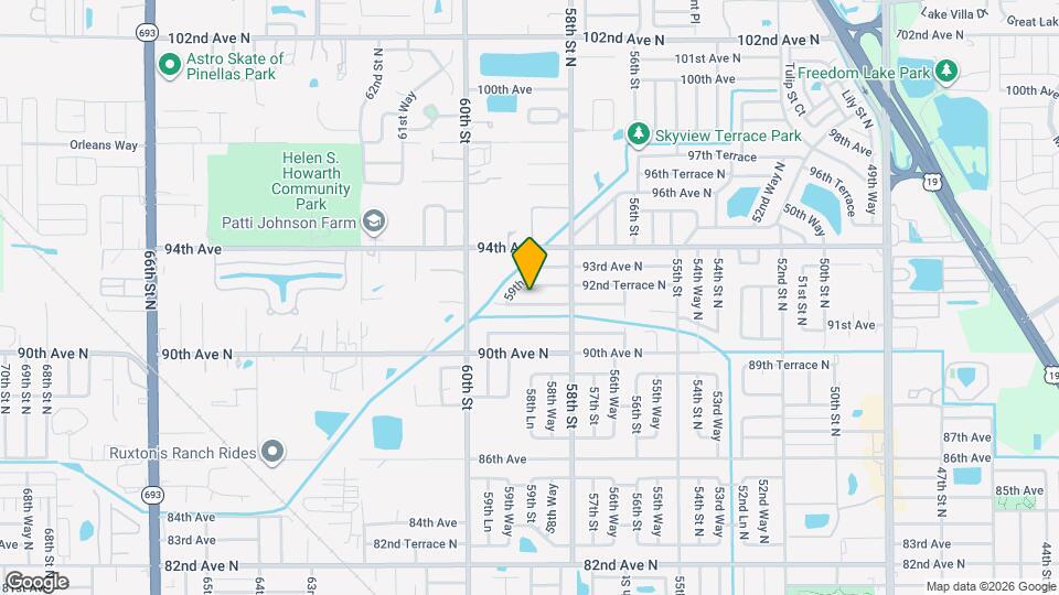 5865 92nd Ave N Map and Location Details