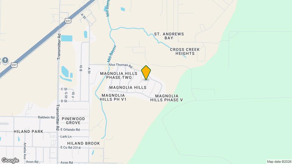 3215 Josie St Map and Location Details