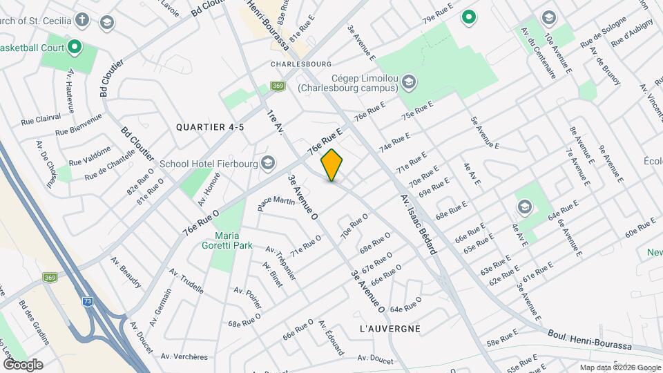 7355B 1Re Av Map and Location Details