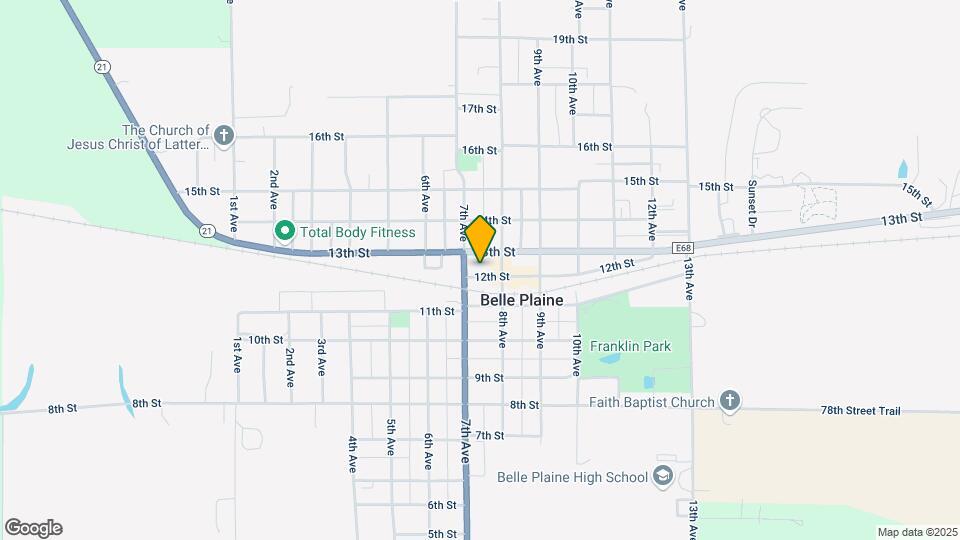 712 12th St, Unit 3 Map and Location Details
