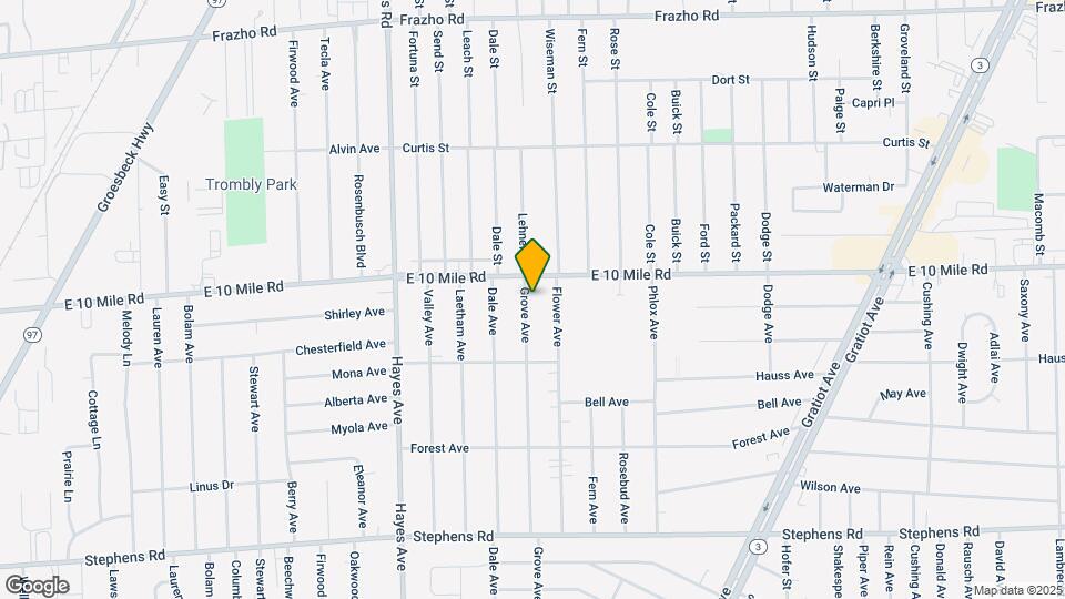 24924 Grove Ave Map and Location Details