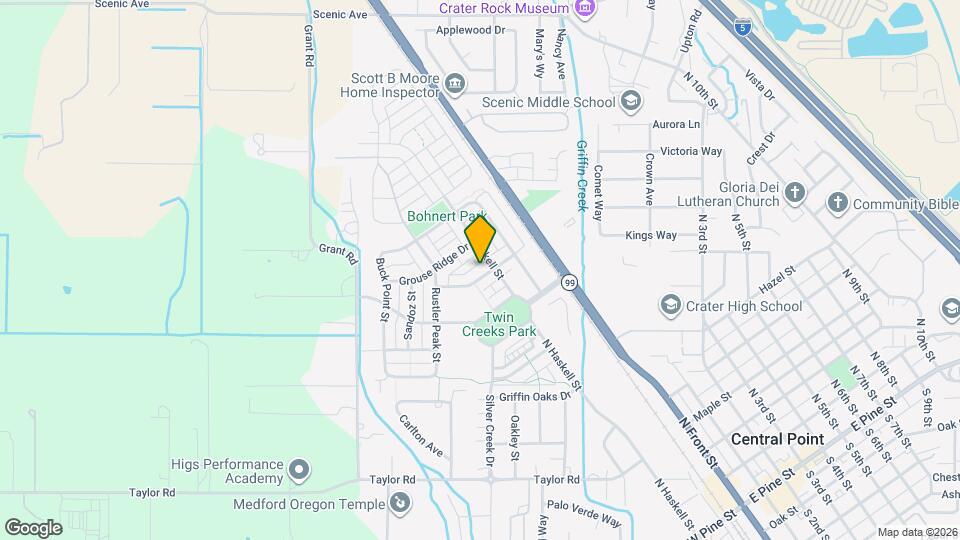 660 Golden Peak Dr Map and Location Details