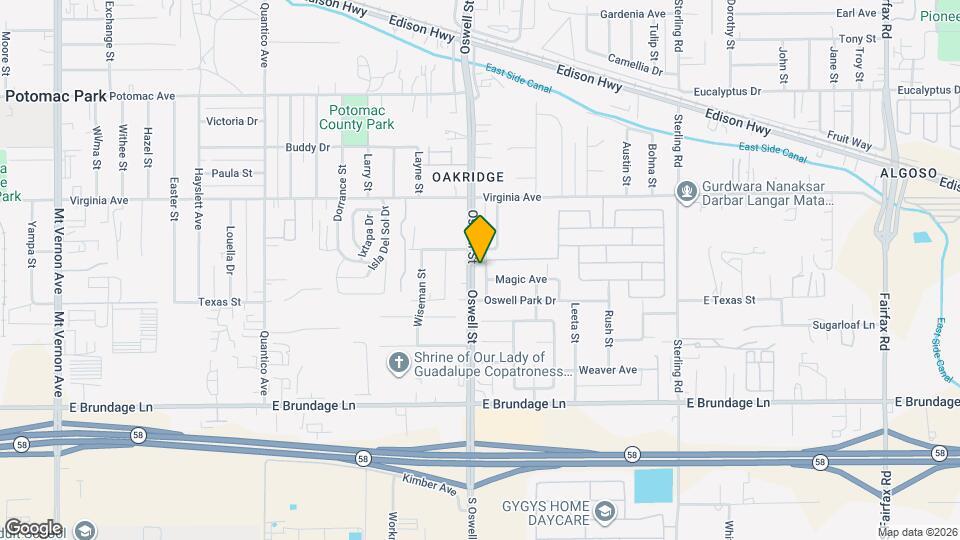 524 Dunninger St Map and Location Details