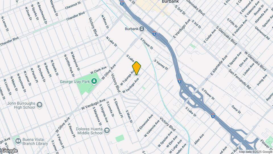 237 W Verdugo Ave Map and Location Details