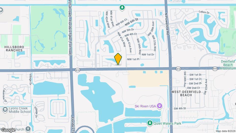 4250 NW 1st Pl Map and Location Details