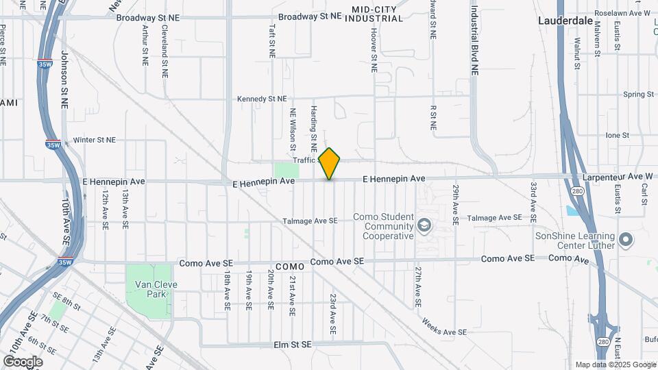 1109 23rd Ave SE Map and Location Details