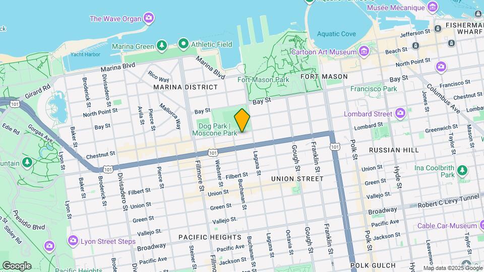1755 Chestnut St Mapa y Detalles de la Ubicación