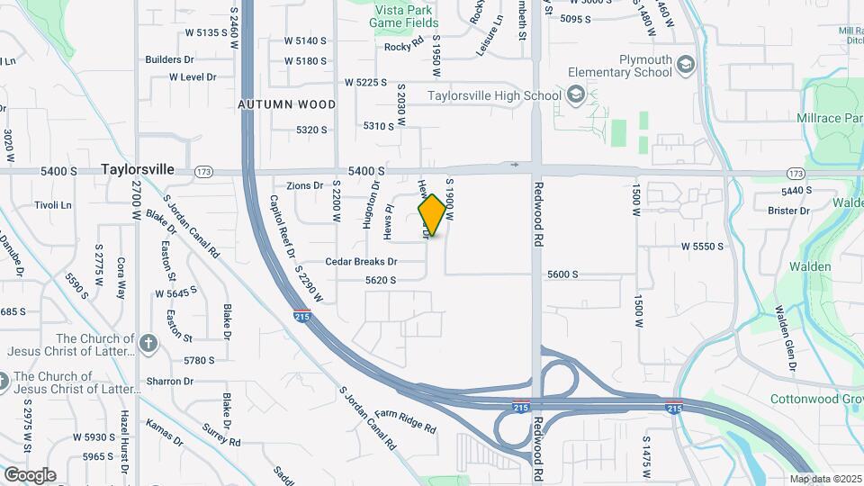 5545 Hew Wood Dr Map and Location Details