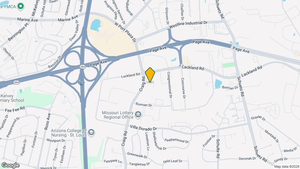 2030 Craig Rd Map and Location Details