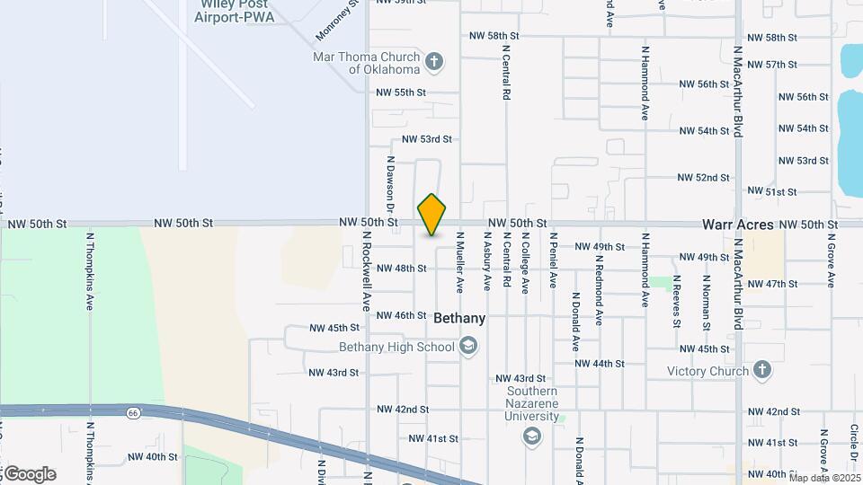 4913 N Willow Ave Map and Location Details