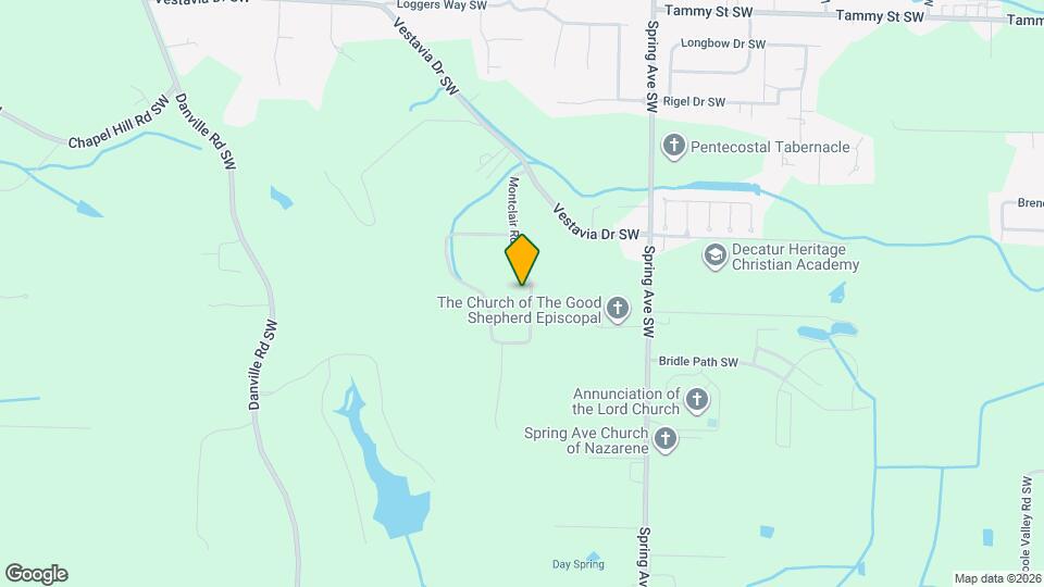 3707 Montclair Rd SW Map and Location Details