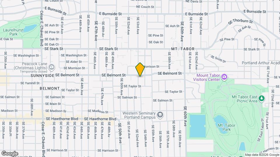 930 SE 53rd Ave Map and Location Details