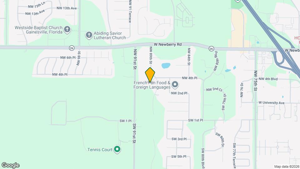 8825 NW 4th Pl Map and Location Details