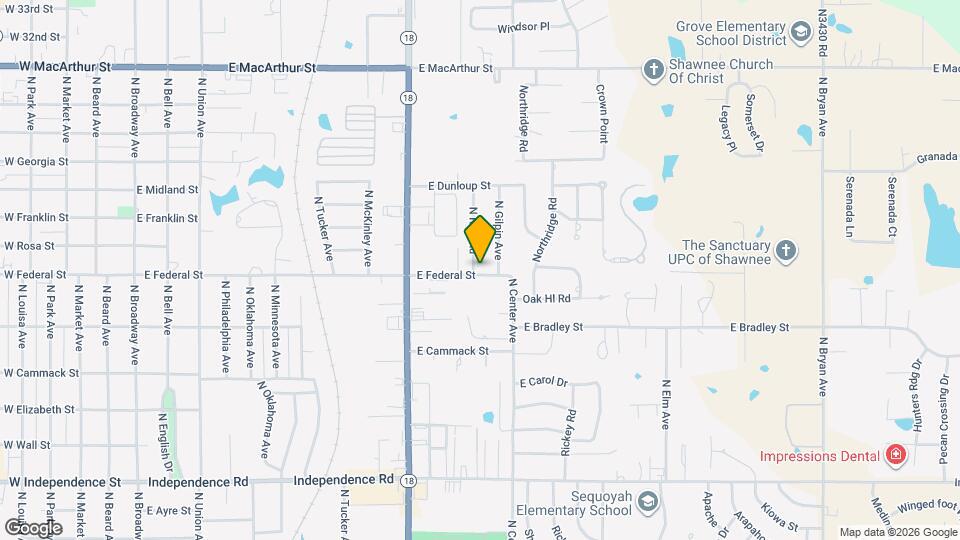 1 N Rice Rd Map and Location Details