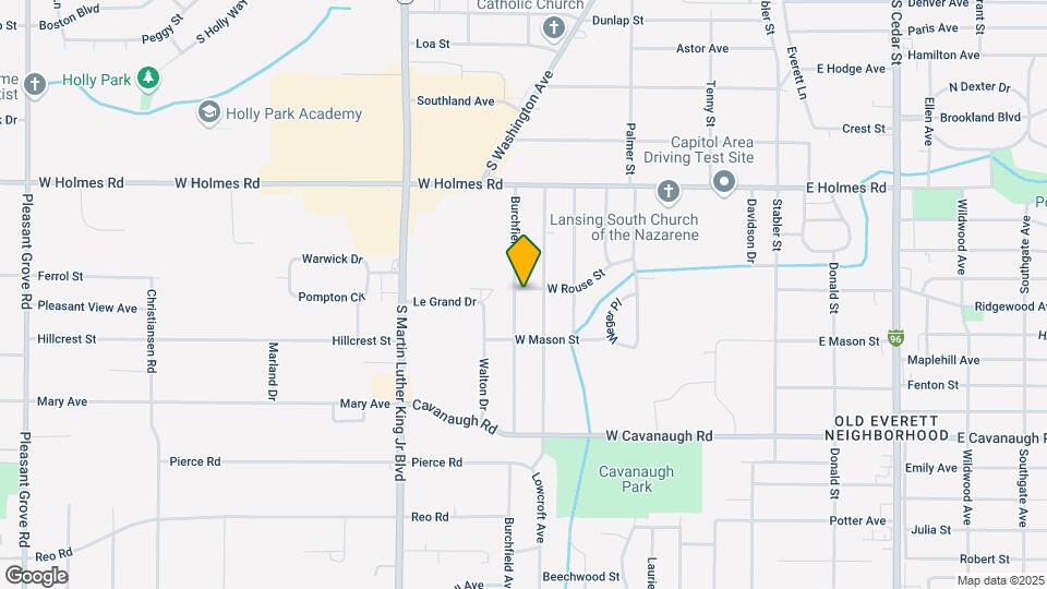 3705 Burchfield Dr Map and Location Details
