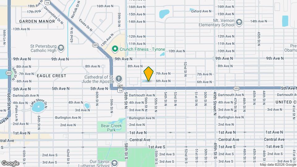 5538 6th Ave N Map and Location Details