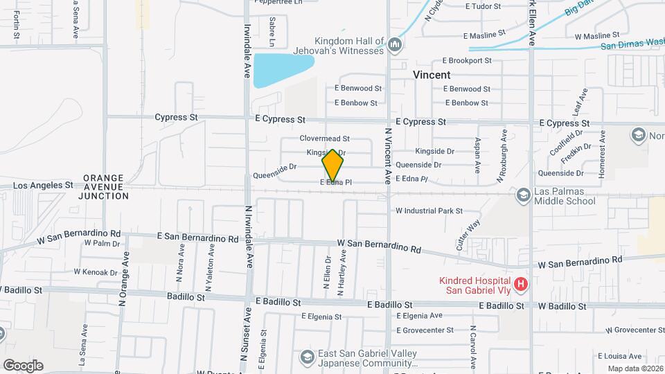 16214 E Edna Pl, Unit 620-206 Mapa y Detalles de la Ubicación