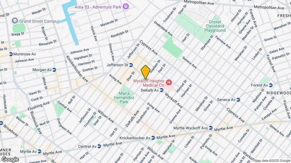 70 Wyckoff Ave Map and Location Details