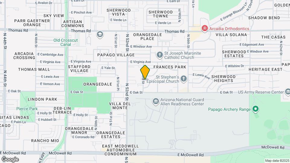 2331 N 53rd St Map and Location Details