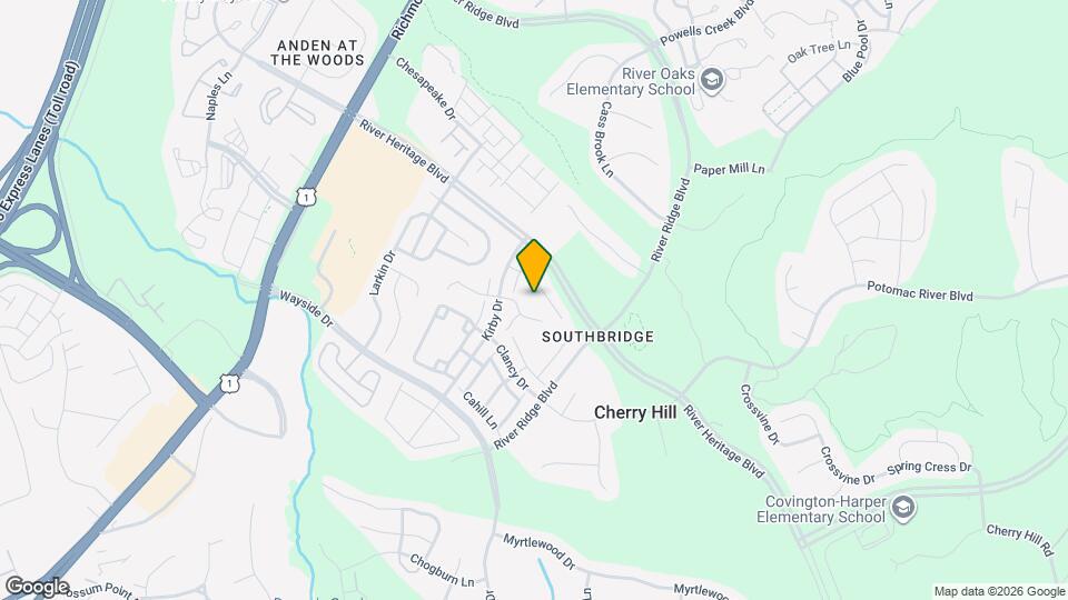 2911 Hickory Creek Ct Map and Location Details