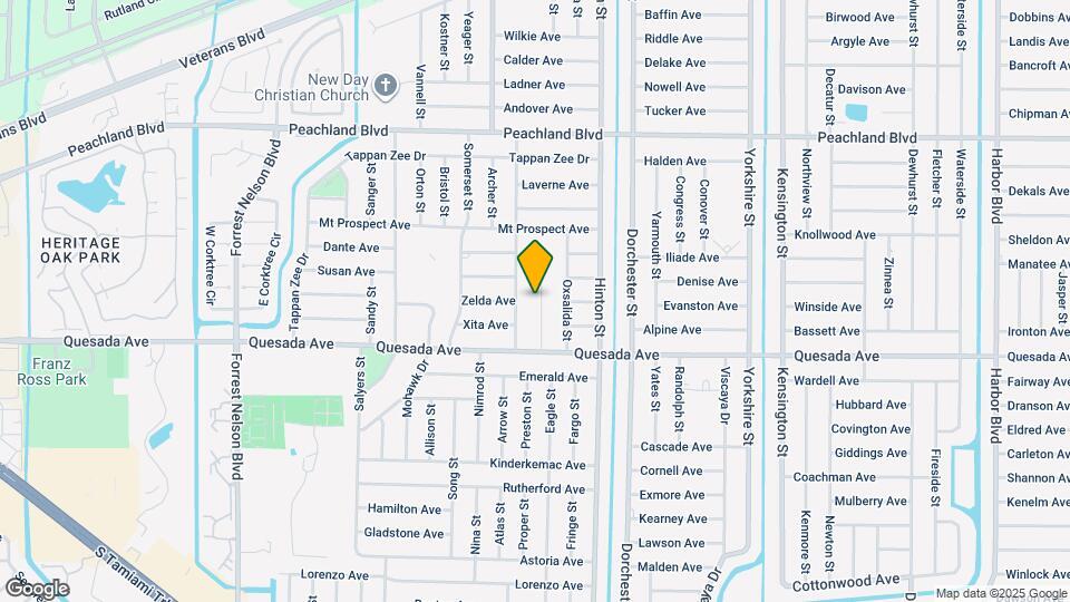 1221 Peppertree Ln Mapa y Detalles de la Ubicación