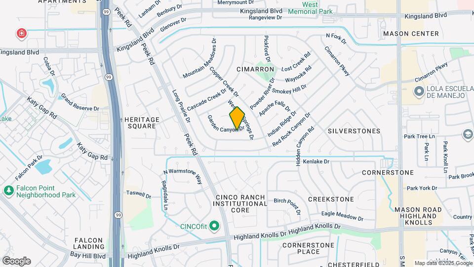 22719 Garden Canyon Dr Map and Location Details