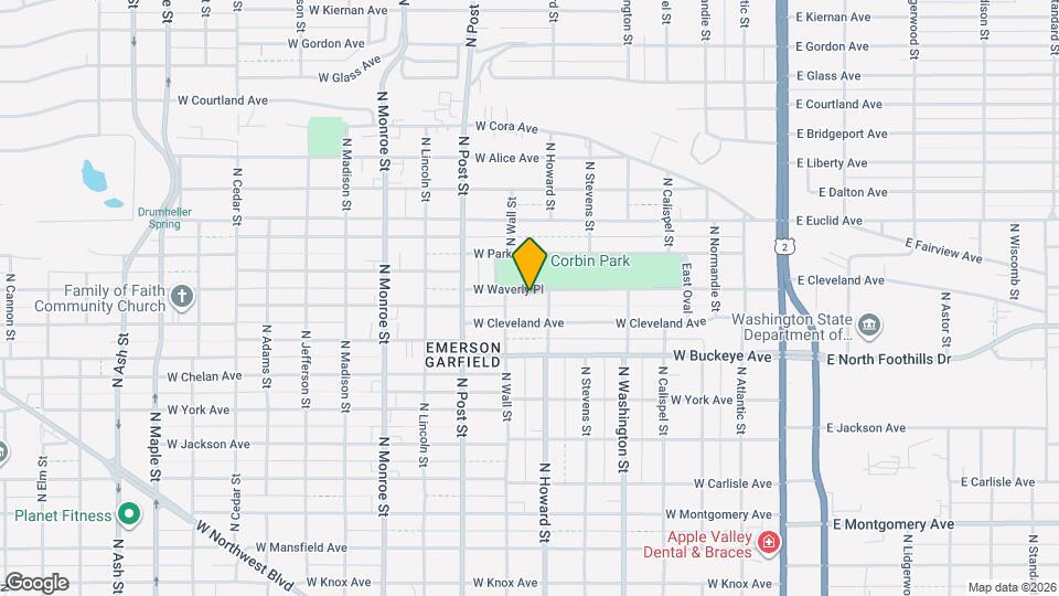 615 W Waverly Pl Map and Location Details