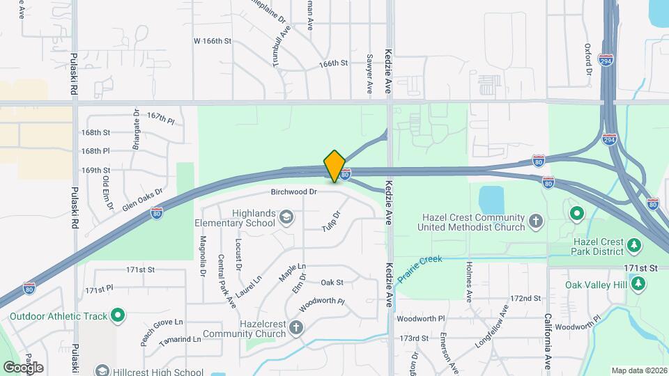 3308 Birchwood Dr Map and Location Details
