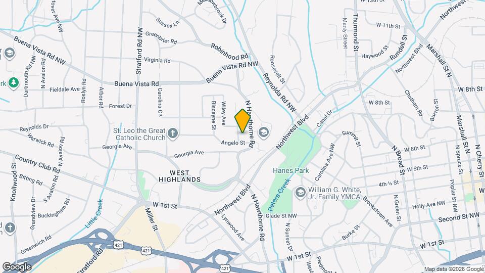 313 Horace Mann Ave NW Map and Location Details