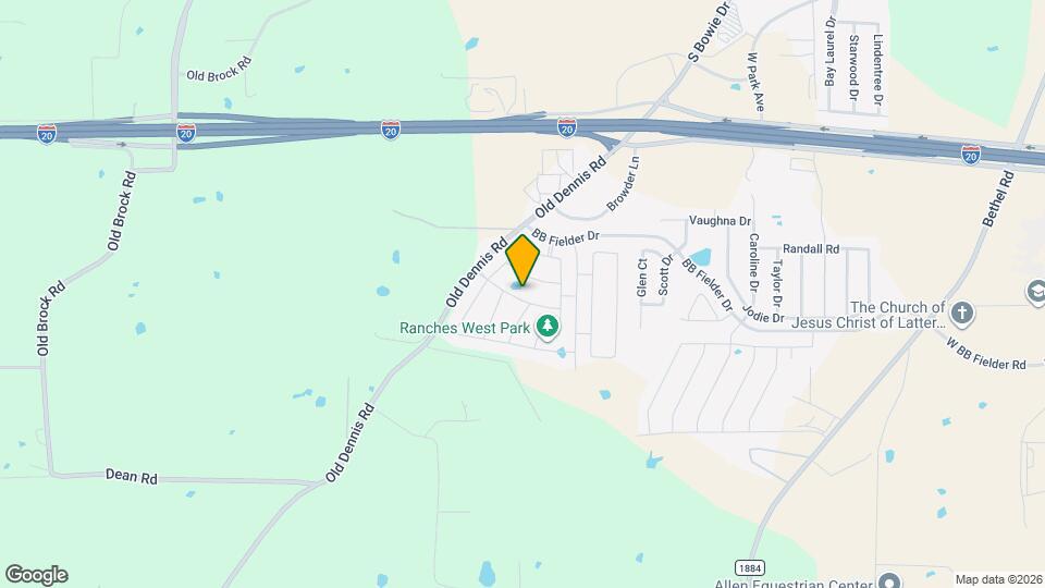1232 Kerrville Ln Mapa y Detalles de la Ubicación
