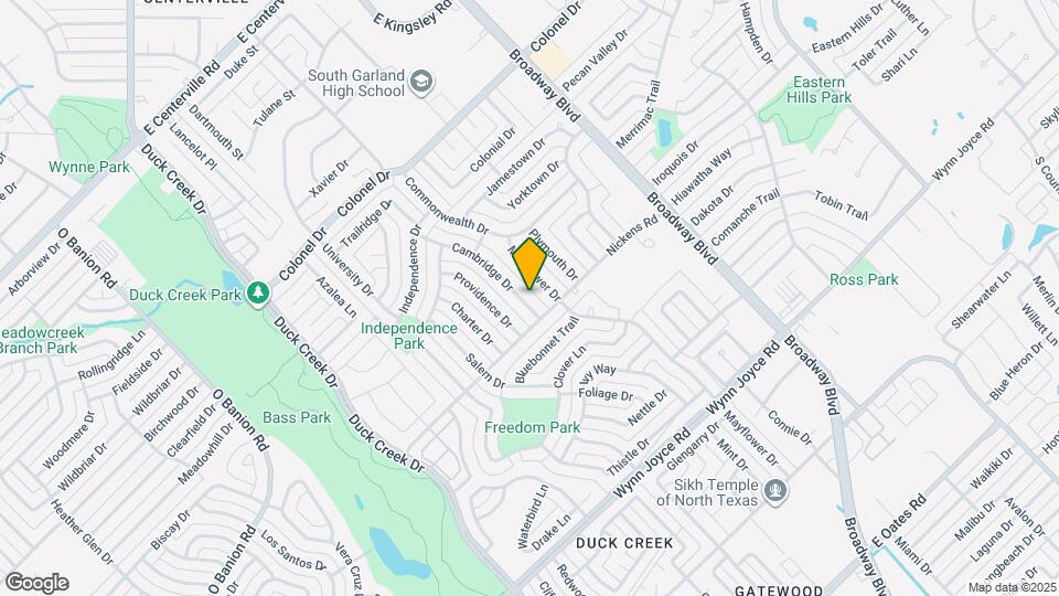 3954 Cambridge Dr Map and Location Details