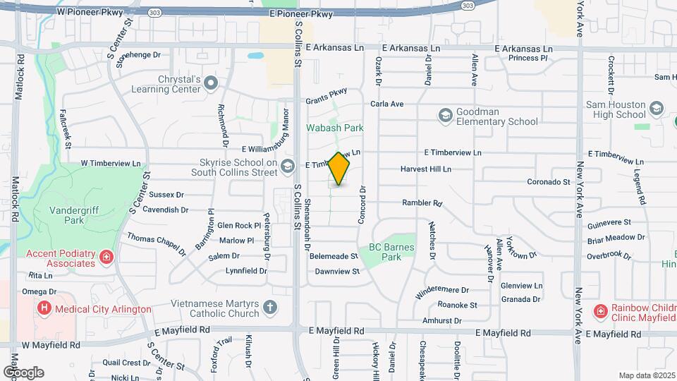1003 Holly Hill Ct Map and Location Details