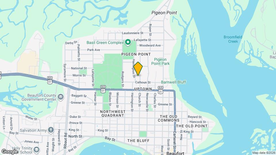 1308 Church St Map and Location Details