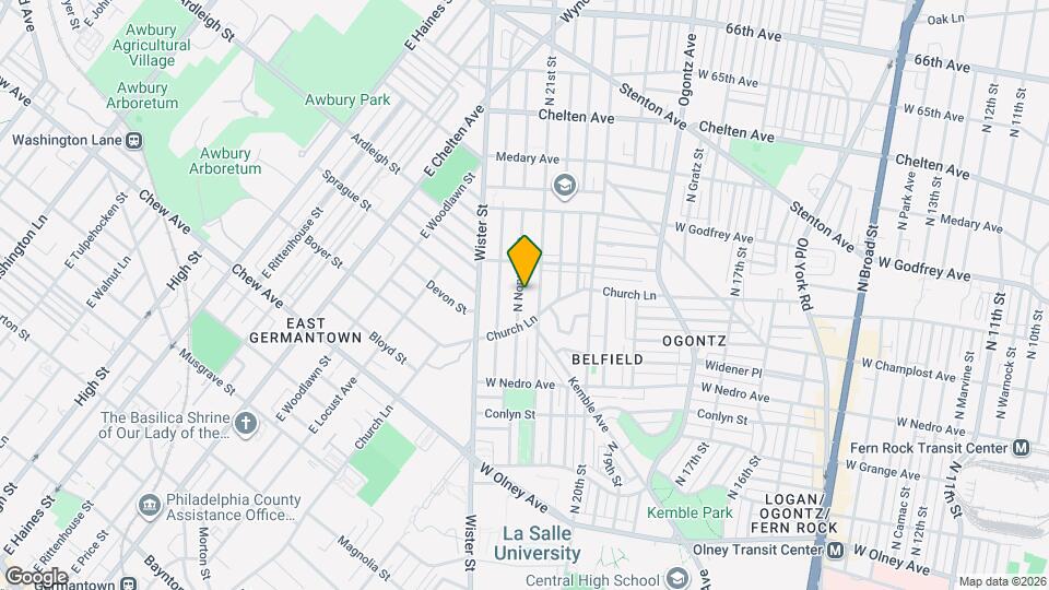 6049 N Norwood St Mapa y Detalles de la Ubicación