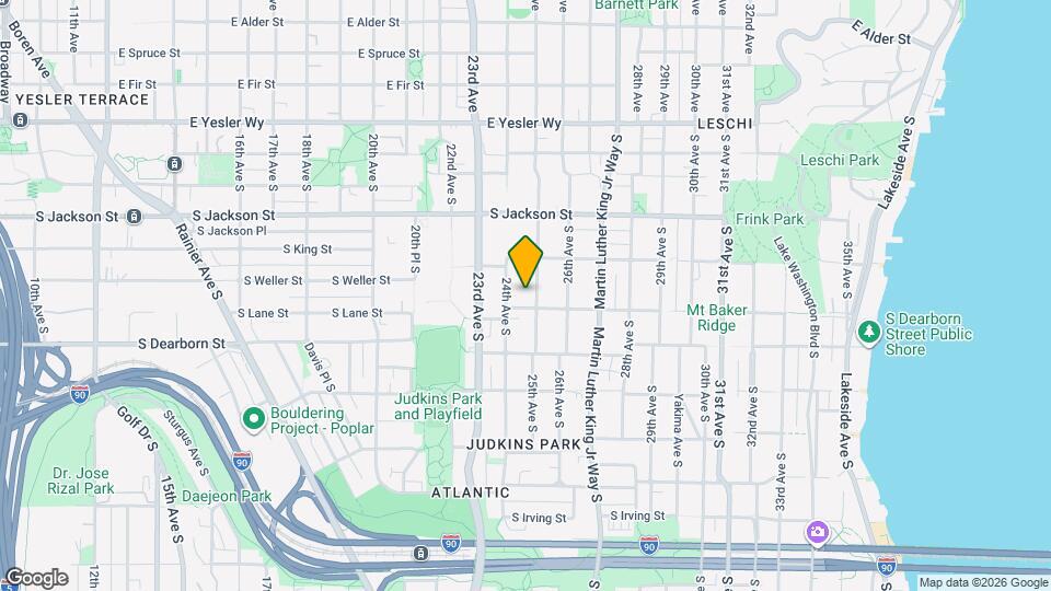 2420 S Lane St Map and Location Details