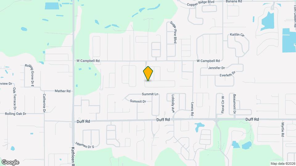 7607 Canterbury Cir Map and Location Details