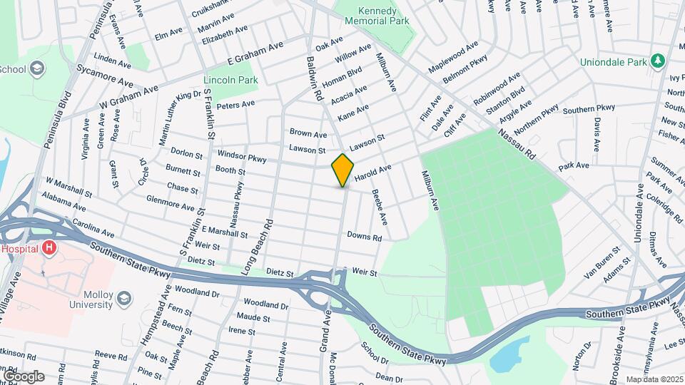 330 Baldwin Rd Map and Location Details