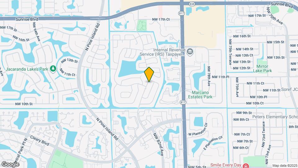 1140 NW 85th Ave Map and Location Details