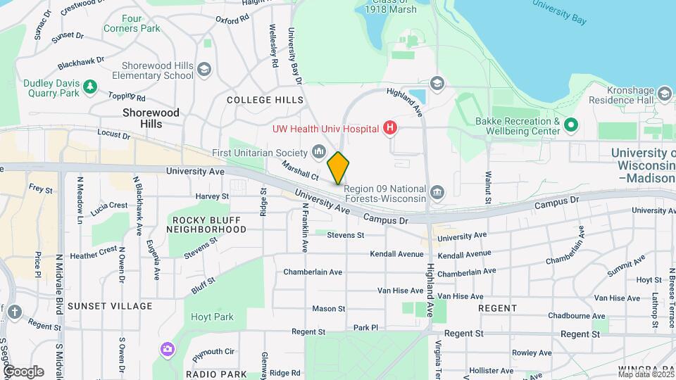 700 UBD Apartments Map and Location Details