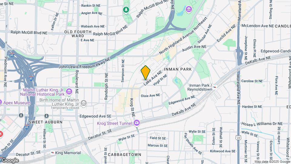 760 Ashland Ave NE Map and Location Details