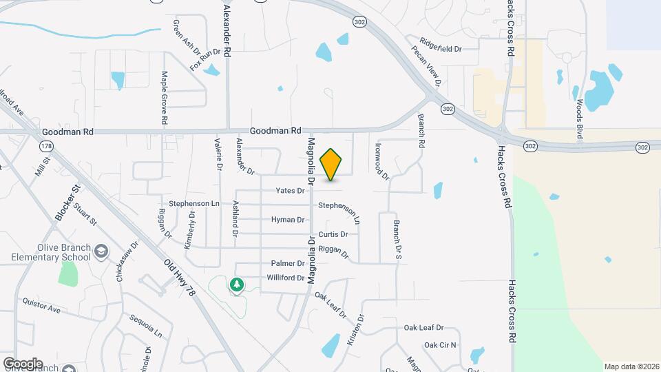 10350 Yates Dr Map and Location Details