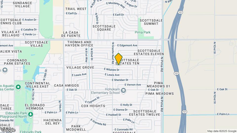 8419 E Virginia Ave Map and Location Details