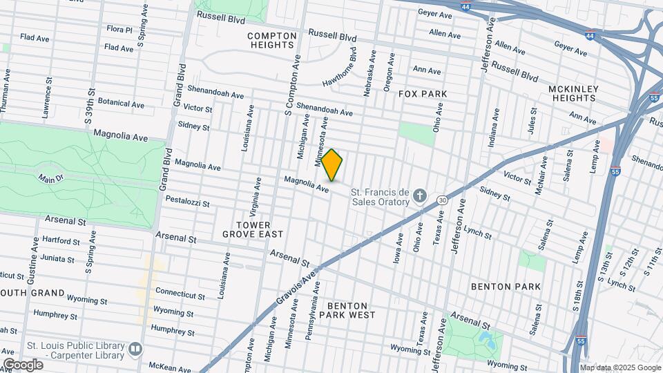 3001 Magnolia Ave, Unit 3001 Magnolia Map and Location Details