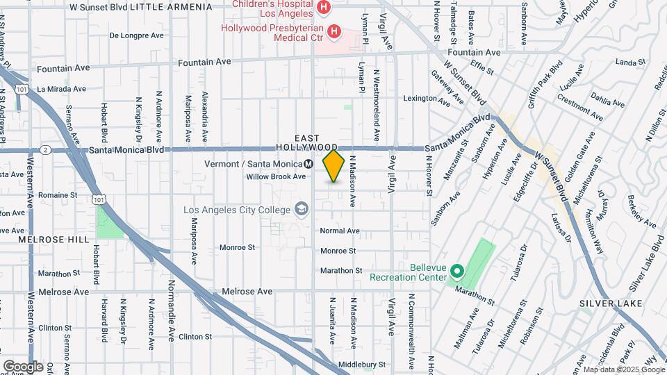 4433 E Lockwood Ave Map and Location Details