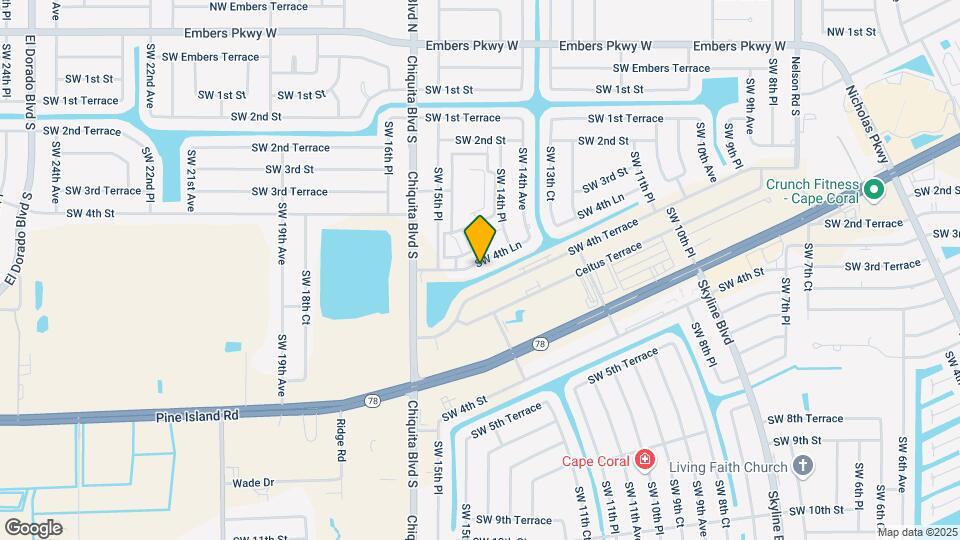 1442 SW 4th Ln Map and Location Details