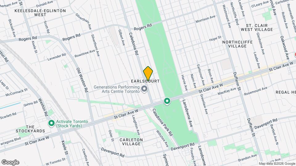 83 Caledonia Rd Map and Location Details