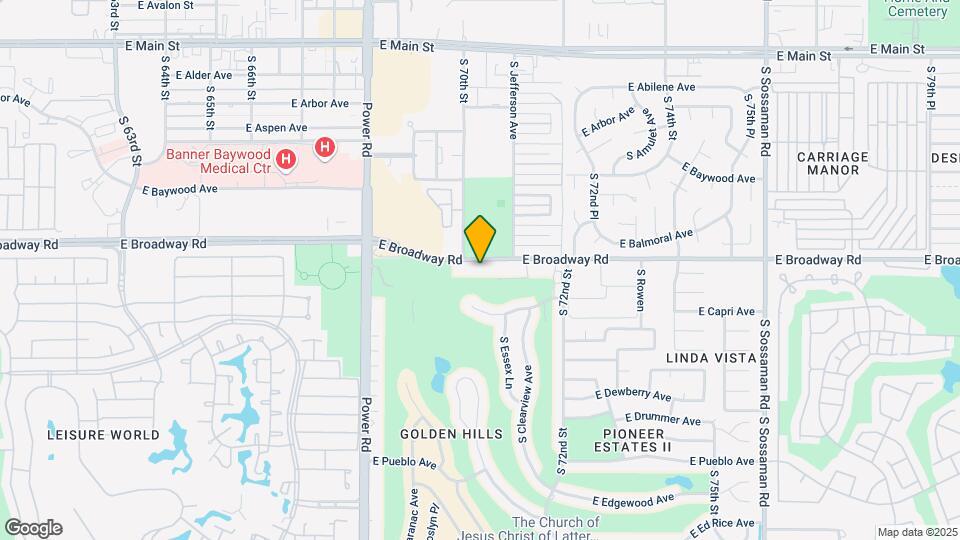 7005 E Broadway Rd Mapa y Detalles de la Ubicación