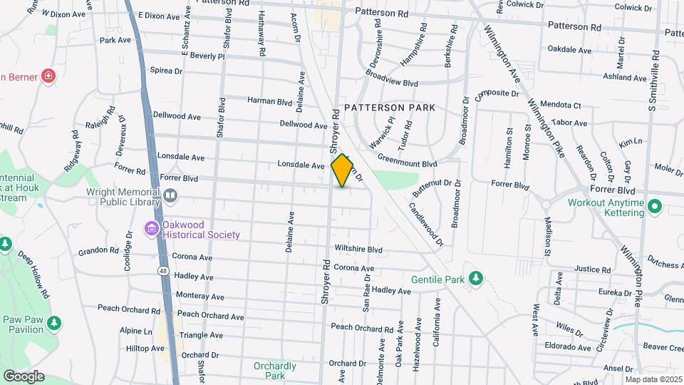 514 Forrer Blvd Map and Location Details